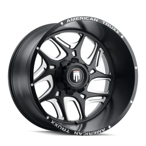 American Truxx – SWEEP – Black – 20″x9″ -12mm – Summer Wheels – AT1900-2981M-12